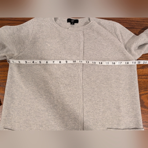 J.Crew sz XS Juliette Collarless Sweater Cardigan Wool Knit Blazer Meghan Markle - Picture 14 of 16